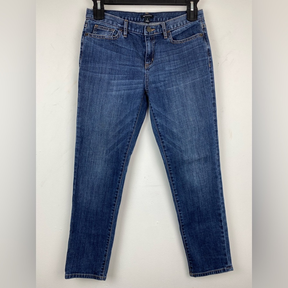 I Heart Ronson size 2 Women’s Blue Denim Straight Leg Ankle Jeans